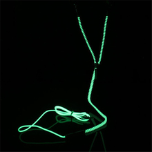 Fashion Earphone Luminous Light Metal Zipper Headphone Earbuds Glow In The Dark Headset For Iphone Samsung Xiaomi MP3 With Mic 2024 - buy cheap