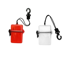 Scuba Diving Kayaking Waterproof Dry Box Container Storage Holder Case & Lanyard Swivel Snap Clip for Snorkeling Surfing 2024 - buy cheap
