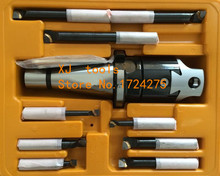 Cono NT30/ISO30, F1-12, 50mm, vástago ISO30 y barras de perforación de 9 Uds 12mm, juego de rodillo giratorio, cabezal de espiral F1 2024 - compra barato