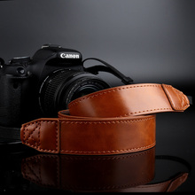 PU Leather Camera Strap Shoulder Strap Neck Belt For Nikon D7500 D7200 D7100 D5300 D5500 D5600 D3400 D3300 D850 D810 D610 D90 DF 2024 - buy cheap