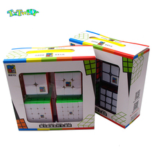 Moyu-cubo mágico 2x2x3 4x4 para crianças, caixa de presente, brinquedo educativo, pacote de cubo mágico 2024 - compre barato