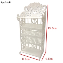 1Set Doll Shoes Rack Playhouse 1/6 Doll Accessories For Barbie Doll Furniture Shoes Rack For Barbie Dollhouse Storage Rack 2024 - compre barato