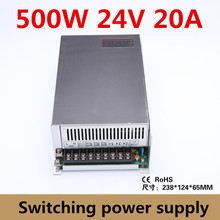 switching power supply 500W 24V  20A Single Output For CNC Router Foaming Mill Cut Laser Engraver Plasma LED Light cctv smps 2024 - buy cheap