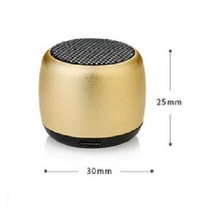 Metal Wireless Bluetooth Speaker with Microphone Portable Mini Super Bass Subwoofer Stereo Music Speaker 2024 - buy cheap