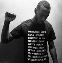 Hahayule HJN Dream Like Martin Lead Like Harriet черная футболка с надписью «История», унисекс Tumblr модная черная футболка 2024 - купить недорого