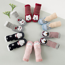 ideacherry Cute Animal Baby Socks Non-slip Rubber Soles Sock for Baby Girls Boys Cartoon Newborn Kids Socks Children Baby Socks 2024 - buy cheap