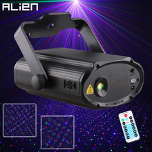 ALIEN Remote RGB Star Dots Stage Laser Projector Lighting Effect DJ Disco Party Club Bar Family Holiday Christmas Show Lights 2024 - buy cheap
