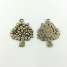 Life Trees Charms Pendants  Antique Bronze Classic Christmas Trees Charm Pendant 10pcs T681 2024 - buy cheap