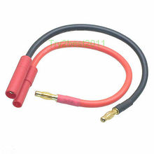 HXT 4 мм разъем типа «банан» для зарядки аккумулятора 12AWG свинцовый кабель Разъем 2024 - купить недорого