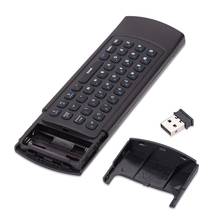 MX3 беспроводная мышь с клавиатурой 2,4G RF умный пульт дистанционного управления для Mecool KM9 X96 H96 Android Smart TV Box Mini PC 2024 - купить недорого
