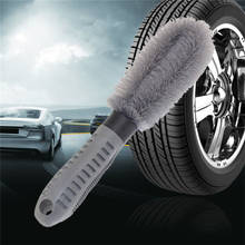 Щетка для колес, инструмент для очистки обода шины, с пластиковым покрытием 2024 - купить недорого