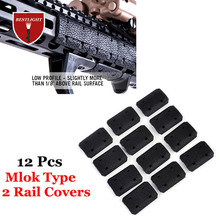 Rail Cover 12 piece Hunting Shooting Accessories For M-LOK system Rail Covers 2 pieces For m-lok system 2024 - buy cheap