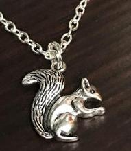Vintage Statement Squirrel Choker Necklace Alloy Pendant Chain Collar New Jewelry For Women Gift 2024 - buy cheap