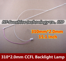 Free shipping 15 inch Backlight CCFL Lamps with Wire and Harness 310mm for 15' 4:3 LCD Screen 2024 - buy cheap