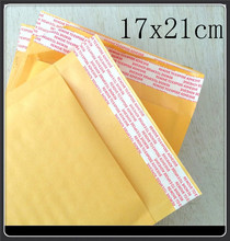 Оптовая продажа 50 шт./лот 170 мм x 210 мм 6,7x8,2 дюйма конверты из крафт-бумаги с пузырьковой подкладкой, конверты, конверты из крафт-бумаги, конверты для почтовых отправлений, экспресс-сумка 2024 - купить недорого