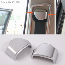 ABS Chrome Front Seat Safety Belt Buckle Cover Trim Stickers For Land Rover Discovery 4 LR4 2010-2016 Range Rover VOGUE 2024 - buy cheap