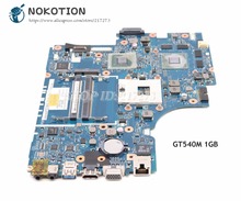 Nokotion-placa mãe para notebook acer aspire 5830, 5830t., placa principal, hm65, ddr3, gt540m, 1gb. 2024 - compre barato