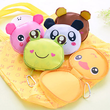 NEW Cartoon Animal Foldable Folding Shopping Tote Reusable Eco Bag Panda Frog Pig Bear waterproof shopping bags Storage Bags 2024 - buy cheap