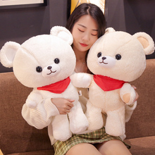 1PC 43/52cm White Large Teddy Bear Plush Toy Lovely Fluffy Bear Huge Stuffed Soft Dolls Kids Toy Birthday Gift For Girlfriend 2024 - buy cheap