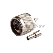 Conector de soldadura de crimpado macho para Cable RG174 RG316, conector Coaxial RF N, 5 uds. 2024 - compra barato