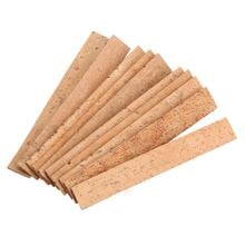 10x Bb Clarinet Neck Joint Cork Sheet Natural Cork Clarinet Parts 81*11*2mm 2024 - buy cheap