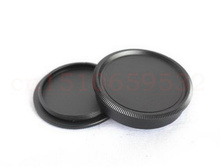 Metal Body Cap and Lens Rear Cap Set for M39 LTM LSM Leica Screw Mount MCM39S black 2024 - buy cheap