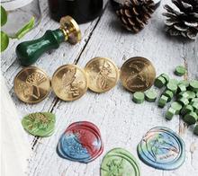 new arrival mushroom dolphins Wheat ears ginkgo Retro Brass Stamp Head Wax Seal Stamp Invitation seal stamp sealing wax stamp 2024 - buy cheap