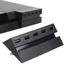 3,0 & 2,0 usb-хаб для PS4 контроллер сплиттер расширение USB адаптер для Sony Play Station 4 5 USB порт концентратор для PS4 аксессуары 2024 - купить недорого