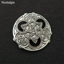 Nostalgia Knot Trinity Symbol Viking Norse Witchcraft Pins And Brooches For Women Men Ouija Pin Badge Christmas Gifts 2024 - buy cheap