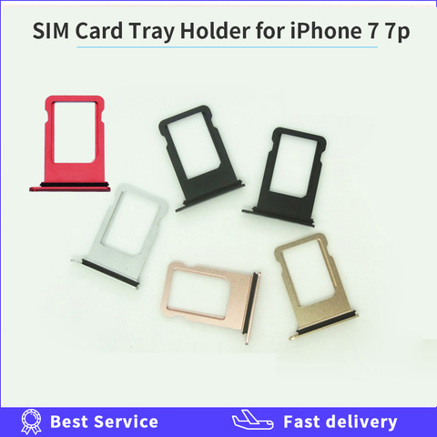 Micro Nano Sim Card Holder Tray Slot For Iphone 7 Plus 7p Replacement Part Sim Card Card Holder Adapter Socket Repair For Apple Buy Cheap In An Online Store With Delivery