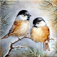 Full Diamond embroidery animals diy 5d diamond painting sparrow Handmade Crafts mural cross stitch mosaic home Decor 2024 - buy cheap