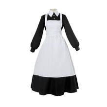 Disfraz de Anime The Promised Neverland para mujer, vestido de uniforme de mucama de lujo para fiesta, para ropa de Halloween 2024 - compra barato