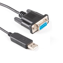 USB в Null модем (перекрестный проводной) RS232, последовательный адаптер FTDI ft232r USB RS232 в DB9, Кабель-адаптер, ПК, ТВ-кабель управления 2024 - купить недорого