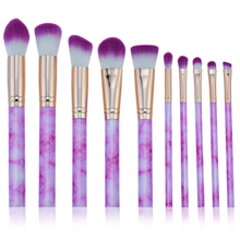 10Pcs Maquiagem Profissional Brushes Set Fundação Sombra Em Pó Delineador de Cílios Lip Make Up Brush Tool Kit Cosméticos J74 2024 - compre barato
