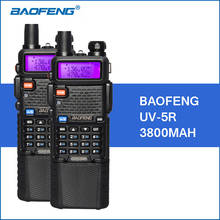 2pcs/lot Baofeng UV-5R Walkie Talkie VHF UHF Dual Band 3800mAh Long Standby 5W Portable Walkie Talkies Two Way Radio Transceiver 2024 - buy cheap