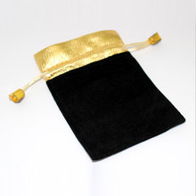 200 шт 7*9 см черный Пномпень бархатные сумки женские винтажные сумки на шнурке для вечеринки/Ювелирные изделия/подарок diy сумка ручной работы упаковочная сумка 2024 - купить недорого