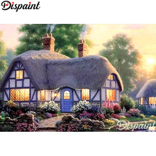 Dispaint Full Square/Round Drill 5D DIY Diamond Painting "House flower" Embroidery Cross Stitch 3D Home Decor Gift A10097 2024 - buy cheap