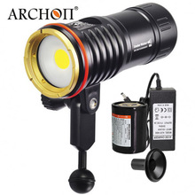 Luz subacuática para dormir ARCHON DM10 WM16, 2700LM, COB, LED, 100M, linterna impermeable, luz de relleno con paquete de batería 2024 - compra barato