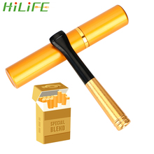 HILIFE Portable Cigarette Holder With Cleanable Filter Creative Reusable Tobacco Smoking Reduce Tar Tools 2024 - buy cheap