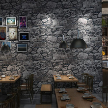 Beibehang moderno papel de parede de pedra café restaurante escritório estudo tv fundo papel de parede não-tecido mural 3d 2024 - compre barato