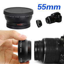 55mm 0.45X Super Macro Wide Angle Fisheye Macro photography Lens for Canon NIKON Sony PENTAX DSLR DV SLR Camera 55MM thread lens 2024 - buy cheap