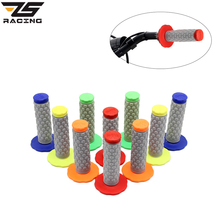 ZS Racing Universal 7/8" 22mm Motorbike Handlegrips Rubber Gel Motorcycle Handle Grip For Motocross Pit Dirt Bike Off-Road 2024 - buy cheap