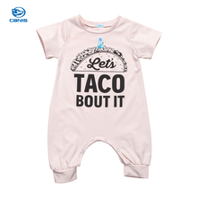 2019 Newborn Infant Baby Boy Girl Kids 0-18M Romper Jumpsuit Cotton Short Sleeve Clothes Baby Girls Outfit 2024 - buy cheap