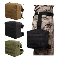 Tactical Molle Drop Leg Bag EDC Utility Thigh Pack Military Leg Accessory Tool Pouch Hunting Hiking Camping Waist Belt Bag 2024 - buy cheap