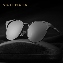 VEITHDIA Brand Retro Aluminum Sunglasses Polarized Lens Vintage Eyewear Accessories Sun Glasses For Men Women VT6109 2024 - buy cheap