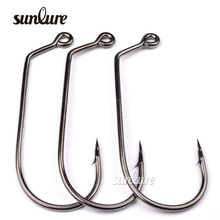 50pc SUNLURE Jig Big Series Fishing Hook Sunlure Brand Single hook 32786-1/0-5/0 Size fishhook Saltwater Bass 2024 - buy cheap
