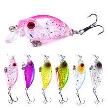 ThunderShower crankbait Wobbler Fishing lures 4cm 2.5g sea trolling minnow artificial bait carp fishing tackle 2024 - buy cheap