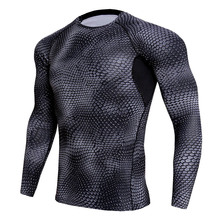 Quick Dry Gym T Shirt Men Long Sleeves T-shirt Compression Fitness Running Sport Shirt Bodybuilding Tight Top Jersey Sportswear 2024 - buy cheap