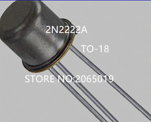 5 PCS 2N2222 2N2222A TO-18 Ouro selado 2222A transistor 2024 - compre barato