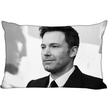 Personalizado ben affleck retângulo fronha zíper dakimakura clássico travesseiro caso tamanho 35x45cm presente diy 2024 - compre barato